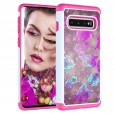 Samsung Galaxy S10E Case  ,Pattern 2 In 1 Shockproof Protective Anti-Scratch Drop Proof Hard PC Phone Cover