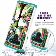 LG Stylo 6 Case, Pattern 2 In 1 Shockproof Protective Anti-Scratch Drop Proof Hard PC Phone Cover
