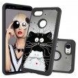 Apple iPod Touch 7th 2019/ 6th / 5th Generation Case,Pattern 2 In 1 Shockproof Protective Anti-Scratch Drop Proof Hard PC Phone Cover