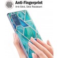 Samsung Galaxy S20FE 6.5 inch 4G &5G Case,Marble Pattern Rubber Slim Shockproof Back Protective Cover