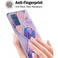 Samsung Galaxy S21 6.2 inches Case,Marble Pattern Rubber Slim Shockproof Back Protective Cover