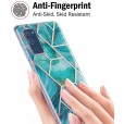 Samsung Galaxy S21 Ultra 6.8 inches Case,Marble Pattern Rubber Slim Shockproof Back Protective Cover