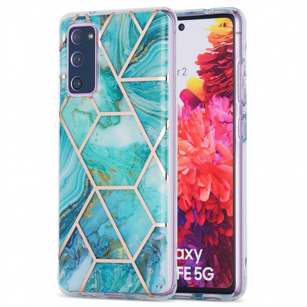 Samsung Galaxy S21 Ultra 6.8 inches Case,Marble Pattern Rubber Slim Shockproof Back Protective Cover