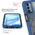 OnePlus Nord N200 5G 2021 Case,Full Body Protection Hybrid Rugged Shockproof Case Transparent Clear PC Back Cover