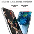 Samsung Galaxy S20FE 6.5 inch 4G &5G Case,Marble Flower Pattern Suport Wireless Charging Slim Shockproof Hard PC Cover