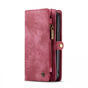 Detachable Zipper Card Slot Folio Leather Case  , For Samsung A20E/Samsung A10E
