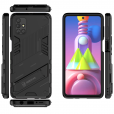 Samsung Galaxy M51 Case ,Hybrid Armor Kickstand Holder Shockproof Cool Protective Cover