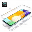 Samsung Galaxy Note10 & Note10 5G Case,Clear Flower Pattern Back With Built-in Screen Protector 360 °Protective Cover