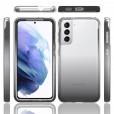 Samsung Galaxy S21 6.2 inches Case,Gradient Color Clear With Built-in Screen Protector Full Body Protection Shockproof Cover
