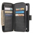 For Samsung Galaxy A01  Protective Case Wallet Leather Magnetic Belt Zipper