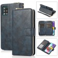 For Samsung A21 Zipper Purse Card Slot Wallet Flip Stand Case Cover