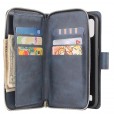 For Samsung Galaxy A30 Leather Flip Stand Zipper Wallet Cover