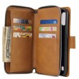 For Samsung Galaxy A50 Leather Flip Stand Zipper Wallet Cover