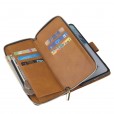 For Samsung Note 10 Zipper Purse Card Slot Wallet Flip Stand Case Cover