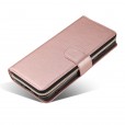 For Samsung S20FE Zipper Purse Card Slot Wallet Flip Stand Case Cover