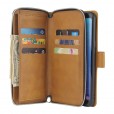 For Samsung Galaxy S8 plus Leather Magnetic Flip Wallet Zipper Case 