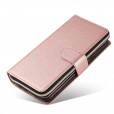 For Samsung Galaxy S9 plus Leather Magnetic Flip Wallet Zipper Case