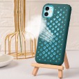 iPhone 12 Pro (6.1 inches) 2020 Release Case ,Candy Colors Heat Dissipation Breathable Silicone Non-Slip Back Cover