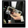 Glitter Bling Mirror Diamond Smart Phone Case with Ring