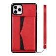 For iPhone XR Luxury Leather Card Slot Mirror Case Cover
