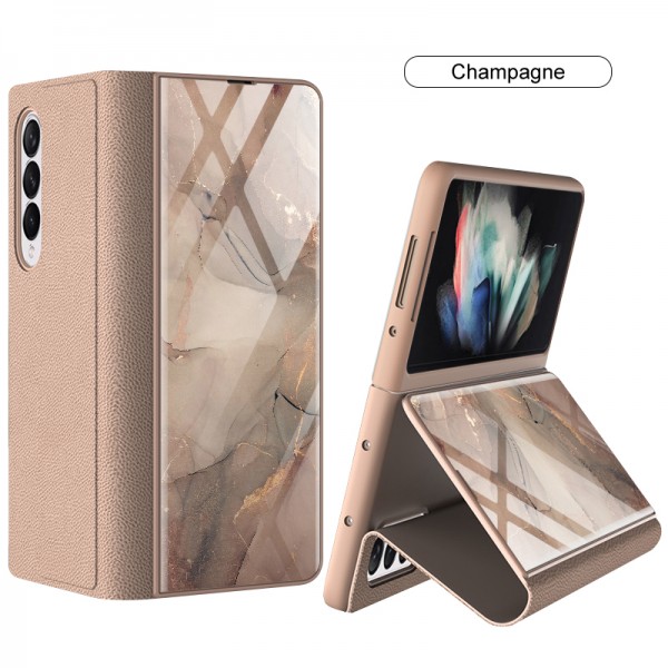 PU Leather Thin Slim Durable Shockproof Protective Kickstand Flip Phone Case Cover