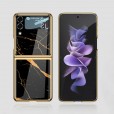 Glossy Glass Pattern Shockprood Plating Case Cover