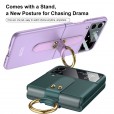 Slim Shockproof Ring Stand PC Phone Case Cover