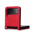 For Samsung Galaxy Z Flip 3 5G Luxury Hybrid Leather Card Slot Phone Case Cover