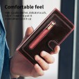 Leather Wallet Card Holder Stand Flip Case