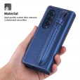 PU Leather Wallet Card Slot Magnetic Detachable 2-Style 360 Full Protection Phone Cover With Pen Slot