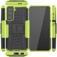 Samsung Galaxy S21 6.2 inches Case,Dual Layer Hybrid Rugged Shockproof Hard Case with Kickstand Cover
