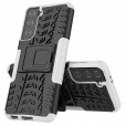 Samsung Galaxy S21 6.2 inches Case,Dual Layer Hybrid Rugged Shockproof Hard Case with Kickstand Cover