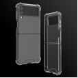 Four-corner Anti-fall Protective Transparent Case for Samsung Galaxy Flip/Fold Smart Phone
