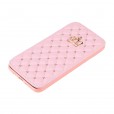 Elegant Bling Crown Magnetic Wallet Stand Case Cover For iPhone 5 / 5S