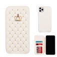 Luxury Crown Bling Wallet Case Leather Flip Cover for iPhone 11Pro