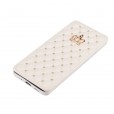 For Samsung S20+  Crown Leather Phone Case Bling Card Wallet Cover