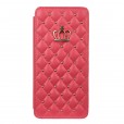 For Samsung Galaxy S9 Bling Diamond Crown Leather Flip Wallet Case Cover, Rose
