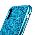 For iPhone XR Bling Glitter Shockproof Hard Back Case Cover