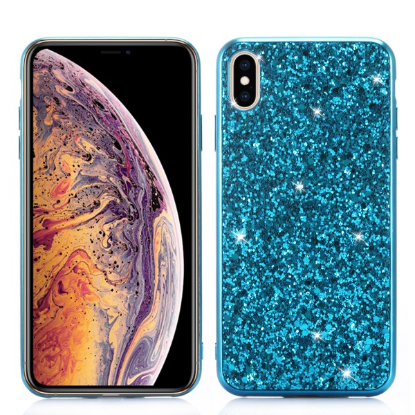 For iPhone XR Bling Glitter Shockproof Hard Back Case Cover