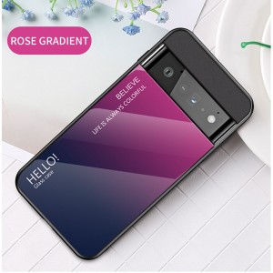Marble Tempered Glass TPU Ultra Slim Case Cover, For MOTO G6 Play