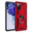 Samsung Galaxy A50 Case, Car Magnetic Shockproof Rubber Armor Hybrid Rugged Hard PC Back Ring Kickstand Cover,without Screen Protector