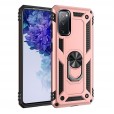 Samsung Galaxy A70E Case, Car Magnetic Shockproof Rubber Armor Hybrid Rugged Hard PC Back Ring Kickstand Cover,without Screen Protector