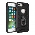 iPhone 6 & iPhone 6S (4.7 inches ) Case, Car Magnetic Shockproof Rubber Armor Hybrid Rugged Hard PC Back Ring Kickstand Cover,without Screen Protector