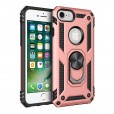 iPhone 6 & iPhone 6S (4.7 inches ) Case, Car Magnetic Shockproof Rubber Armor Hybrid Rugged Hard PC Back Ring Kickstand Cover,without Screen Protector