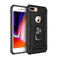 iPhone 6 Plus & iPhone 6S Plus (5.5 inches ) Case, Car Magnetic Shockproof Rubber Armor Hybrid Rugged Hard PC Back Ring Kickstand Cover,without Screen Protector