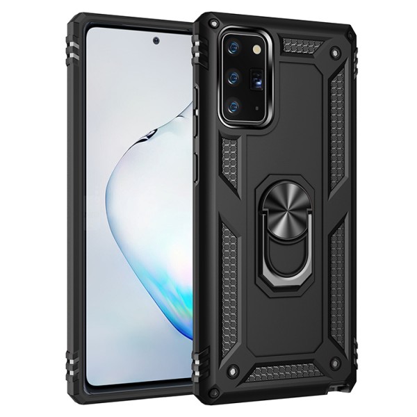 Samsung Galaxy Note8 Case, Car Magnetic Shockproof Rubber Armor Hybrid Rugged Hard PC Back Ring Kickstand Cover,without Screen Protector