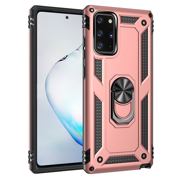 Samsung Galaxy S8 Case, Car Magnetic Shockproof Rubber Armor Hybrid Rugged Hard PC Back Ring Kickstand Cover,without Screen Protector