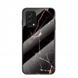 Marble Pattern Tempered Glass Slim Back Smartphone Case