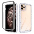 Apple iPhone 11 Pro Max 6.5 inches 2019 Case,Shockproof Rubber Hybrid Clear Back PC Hard 2 in 1 Design Wireless Charging  without Screen Protector