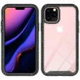 iPhone X & iPhone XS 5.8 inches Case,Shockproof Rubber Hybrid Clear Back PC Hard 2 in 1 Design Wireless Charging  without Screen Protector